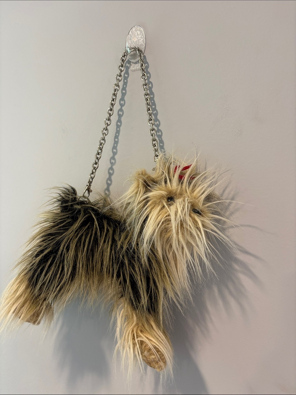 Fuzzy Nation Yorkie Purse